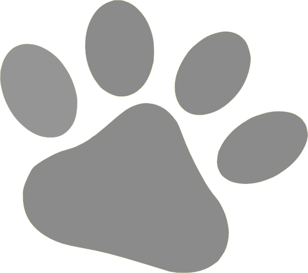 Download Hd Pet Paw Png Dog Paw Clipart Black And White Transparent Png Image Nicepng Com