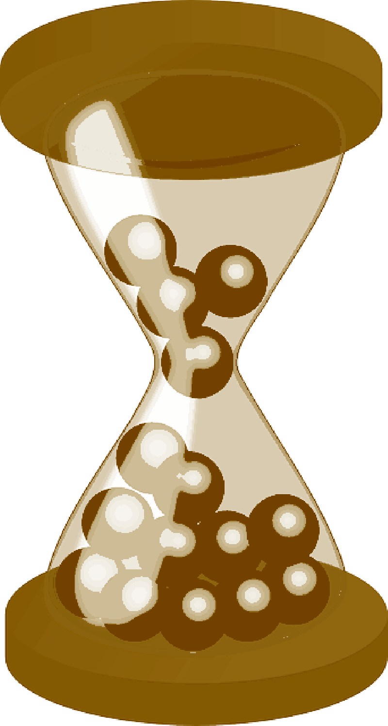 Mb Image/png - Animated Gif Hourglass (800x1497), Png Download