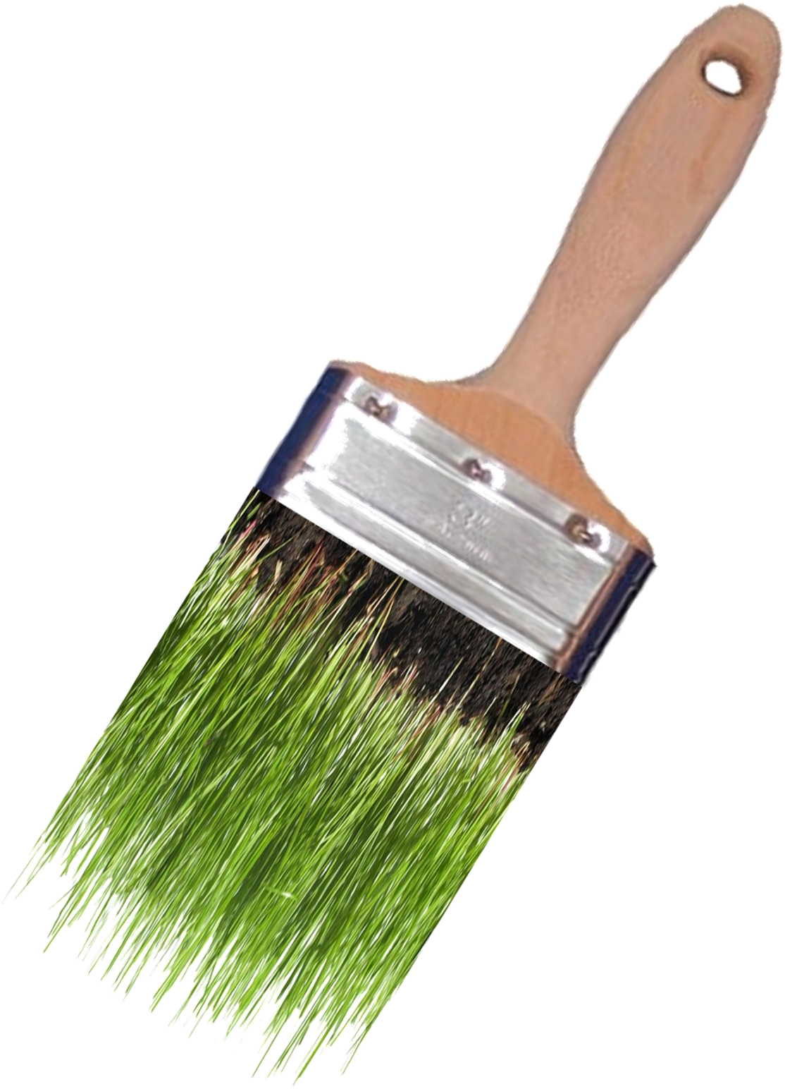 Paintbrush Cede Aruba Paintbrush Drawing - Drawing (1841x2119), Png Download