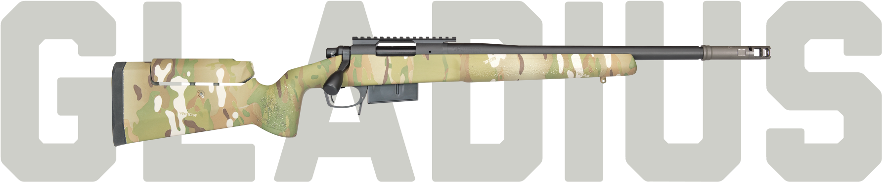 View Rifle "short Sword" As Nicknamed By Snipers Hide - Rifle (1920x486), Png Download