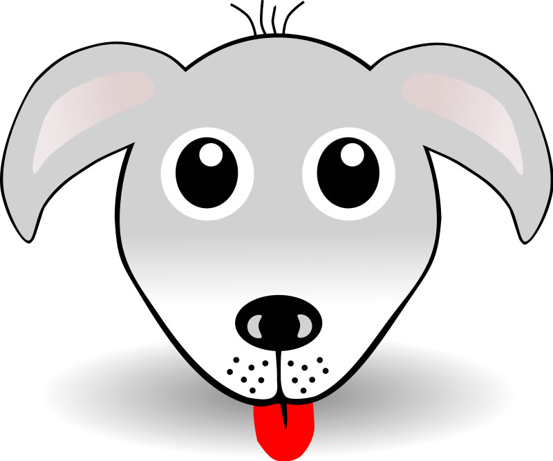 Dog Face Clipart (800x667), Png Download