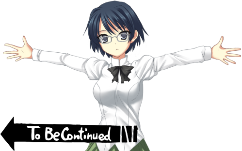 To Becontihued Katawa Shoujo Shizune Clothing Anime - Anime (500x343), Png Download