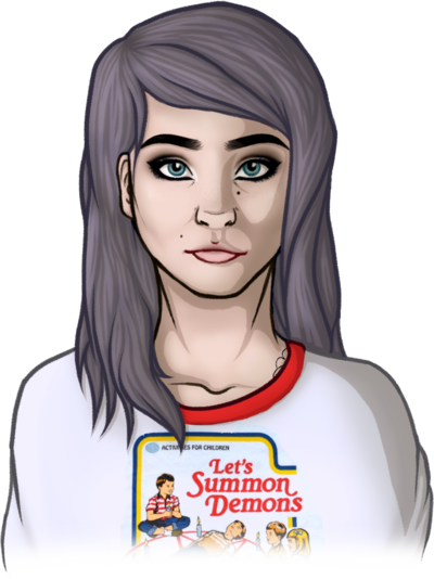 Arabellas - Let's Summon Demons T-shirt Limited Edition (400x534), Png Download
