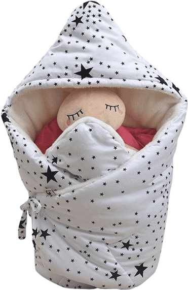 Petite Bello Sleeping Bag White Star / 9m Baby Wrap - Sleeping Bag (600x600), Png Download