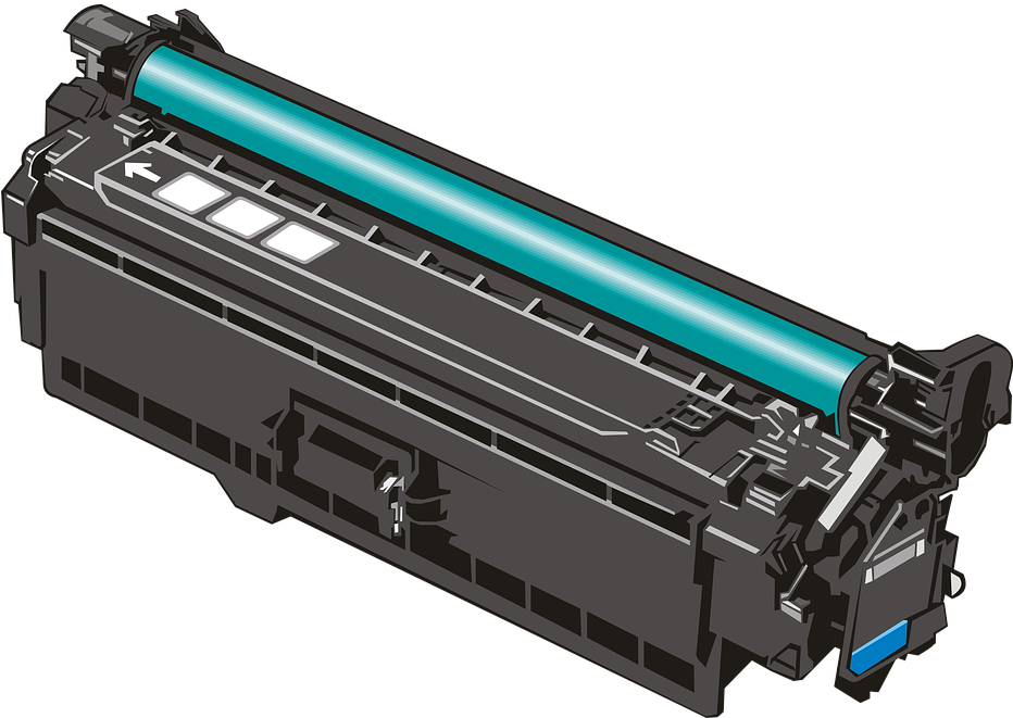 Toner, Cartridges, Powder, Ink, Cmyk, Cyan, Magenta - Toner Png (931x720), Png Download