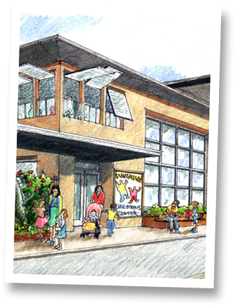 Contact - House (350x455), Png Download