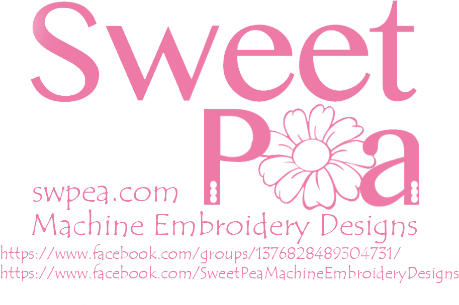 Sweet Pea Machine Embroidery Designs - Sweet Pea (1075x650), Png Download