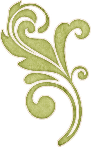 Cricut - Swirls Stencil (311x500), Png Download