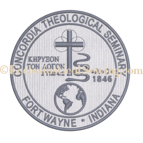 Cts Theological Logo Machine Embroidery Design - Design (480x479), Png Download