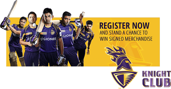 Kolkata Knight Riders Knight Club - Kolkata Knight Riders (600x312), Png Download