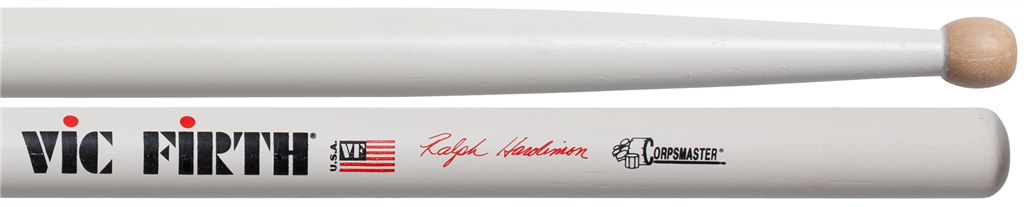 Vic Firth Corpsmaster Srh Ralph Hardimon Wood Tip Marching - Vic Firth (1024x207), Png Download