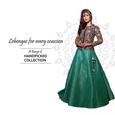 Designer Lehenga Choli In Ahmedabad - Ahmedabad (640x480), Png Download