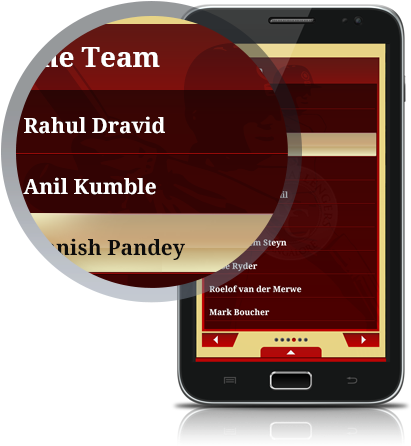 Royal Challengers Bangalore Prototype Android Mobile - Smartphone (600x484), Png Download
