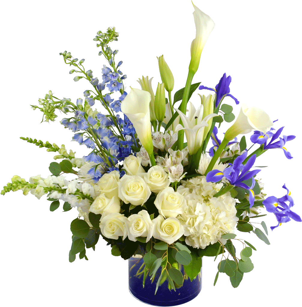 Calming Callas Bouquet - Flower Bouquet (1024x1024), Png Download