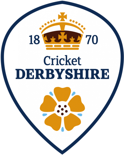 Derbyshire County Cricket Club Logo - Derbyshire Cricket Logo (407x500), Png Download
