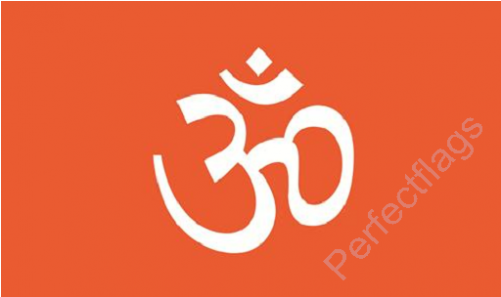 Hindu Flag - Cafepress Black Om Oval Car Magnet Euro Magnetic Bumper (500x500), Png Download