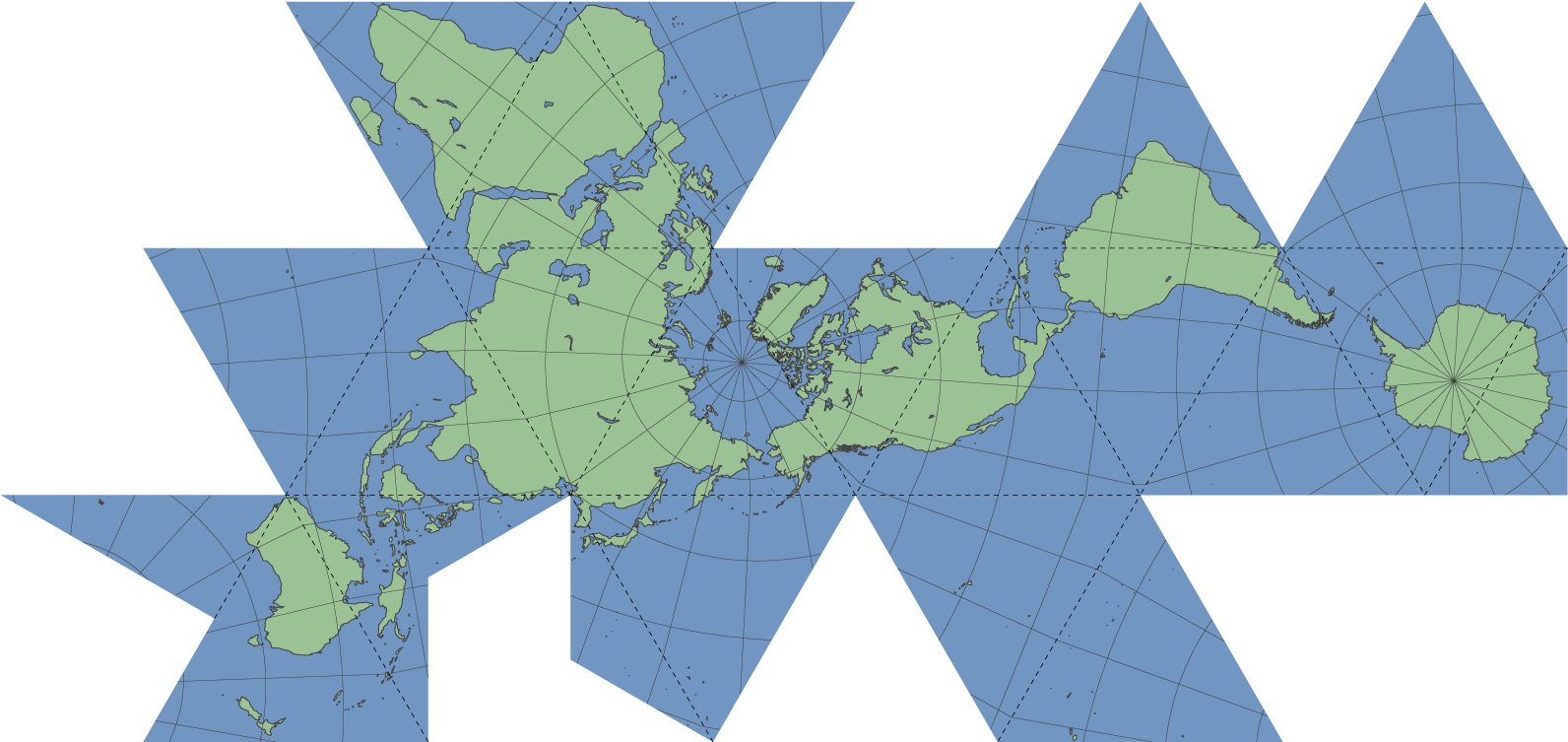 Download Dymaxion-map - Dymaxion Map - HD Transparent PNG - NicePNG.com