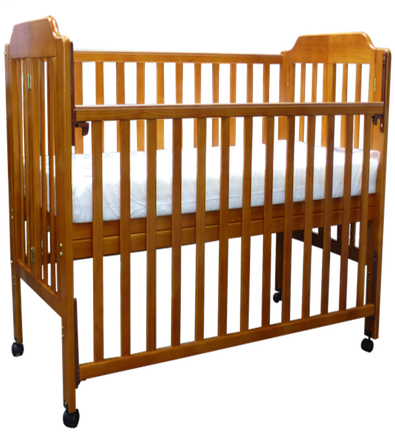 Babyone Foldable Baby Cot 667787bc - Alpha Rocking Mini Crib In Slate Finish (450x450), Png Download