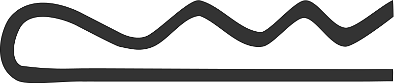 Similar Clip Art - Transparent Background Bobby Pin (800x170), Png Download