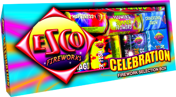 Home / Shop / Firework Selection Boxes / Celebration - Bright Star Fireworks (600x600), Png Download