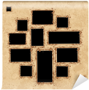Collage Of Frames For Your Design Wall Mural • Pixers® - Collage (400x400), Png Download