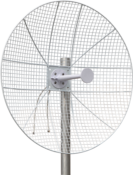 5ghz 28dbi Parabolic Mesh Grid Dish Antenna For Less - Antenna (650x650), Png Download