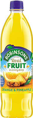 Robinsons Orange And Pineapple No Added Sugar - Robinsons Orange And Pineapple (400x400), Png Download