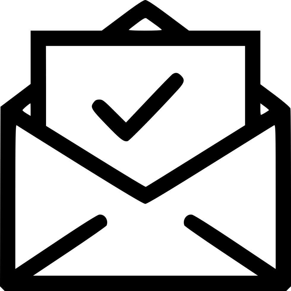 Right Clipart True Symbol - Turquoise Email Symbol (980x980), Png Download