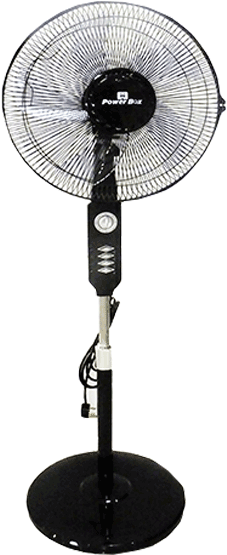 Powerbox 16 Inch Stand Fan - Power Box 16 Inch Stand Fan (508x600), Png Download
