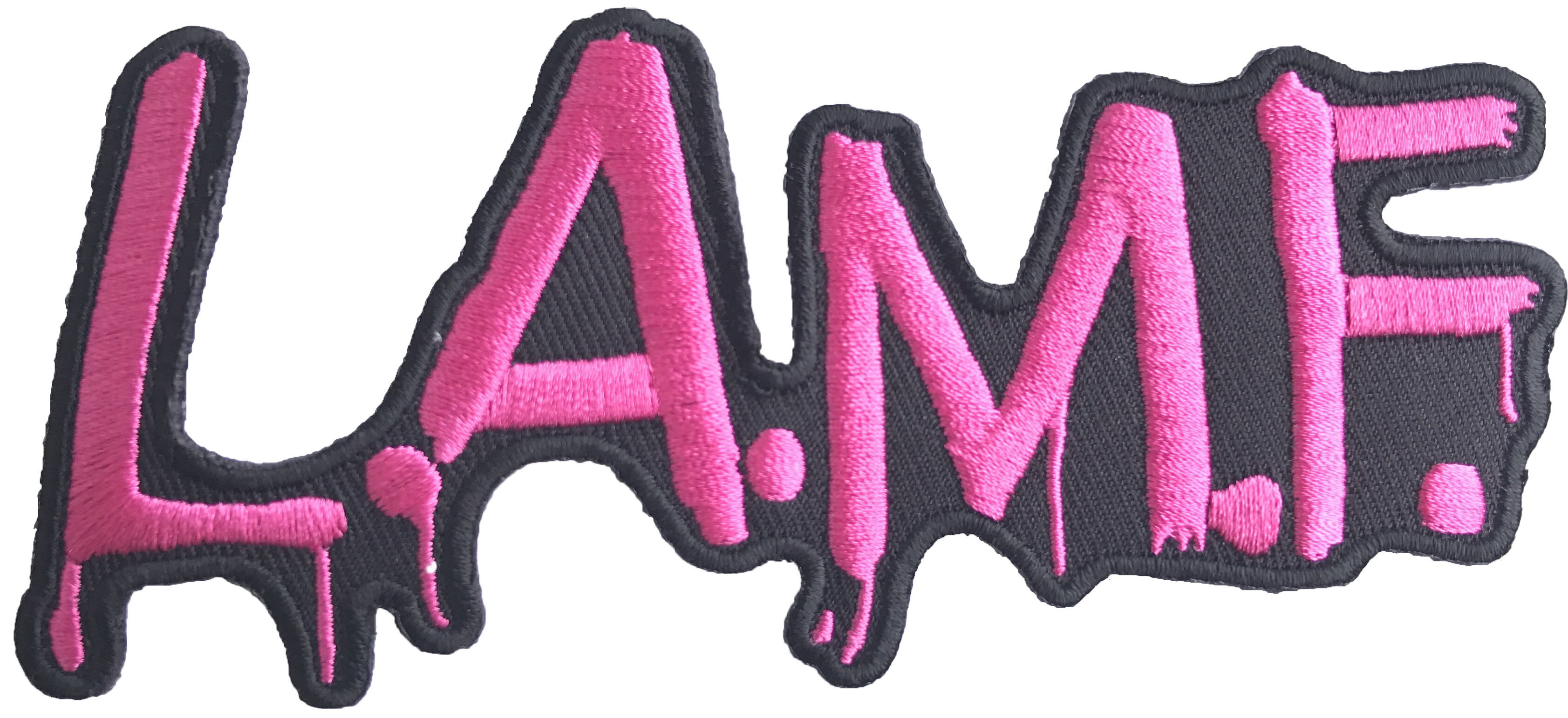 Johnny Thunders "lamf" Embroidered Logo Patch - Lamf (4032x3024), Png Download