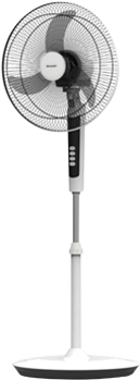 Sharp 16″ Stand Fan - Sharp Electric Fan (555x353), Png Download
