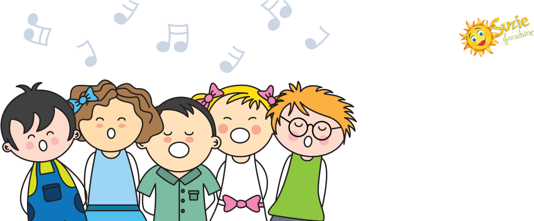 Educational Shows For Kids - Kids Singing Vector (1170x450), Png Download