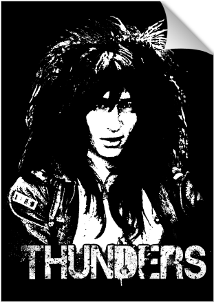 Johnny Thunders - Johnny Thunders T-shirt (674x516), Png Download