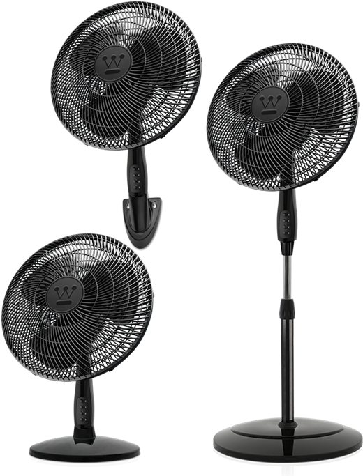 3 In 1 Fan - Ventilador De Pedestal Industrial Westinghouse (700x700), Png Download