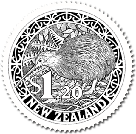 Product Listing For 2011 Round Kiwi - New Zealand Stamps (600x600), Png Download