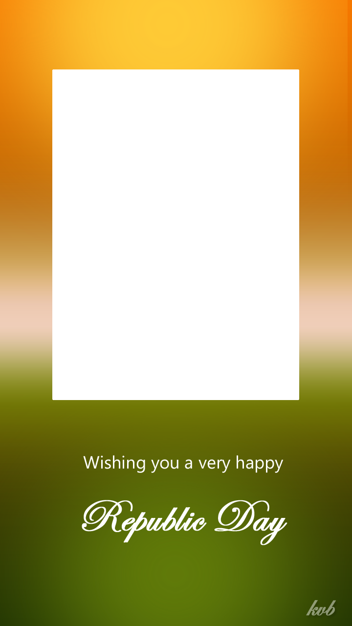 Simple Republic Day Frame - Republic Day Frame Png (720x1280), Png Download