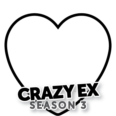 Support Crazy Ex-girlfriend For Its Season 3 Premier - Heart (400x400), Png Download