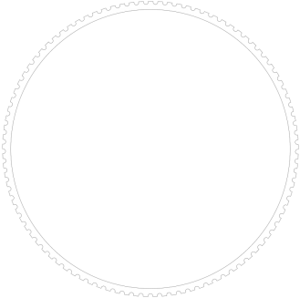 Round Stamp,stamp - White Circle Border Png (500x333), Png Download