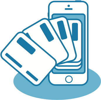 Quick Pay And Recharge Mobile, Dth, Electricity, Gas - Digital Wallet Icon Png (400x400), Png Download