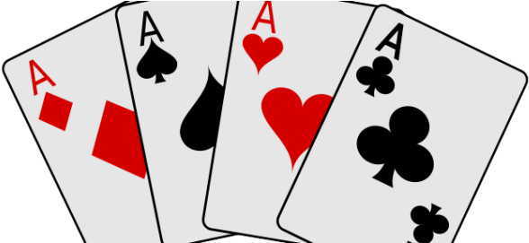 Playing Card2 - Card Game Clipart Png (604x270), Png Download