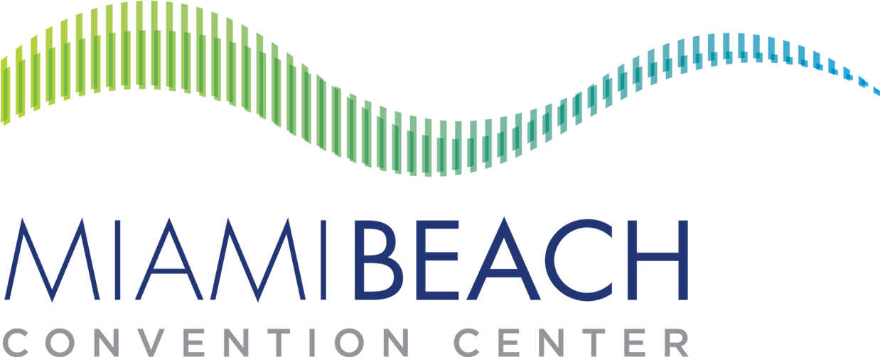Photo - Miami Beach Convention Center Logo (1349x800), Png Download
