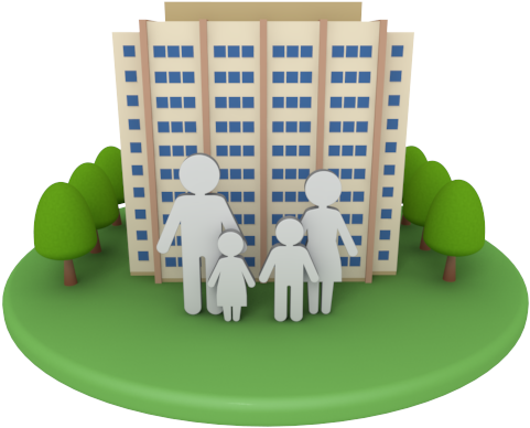 Apartment Png Images Transparent Free Download - Apartment Transparent Background (500x500), Png Download