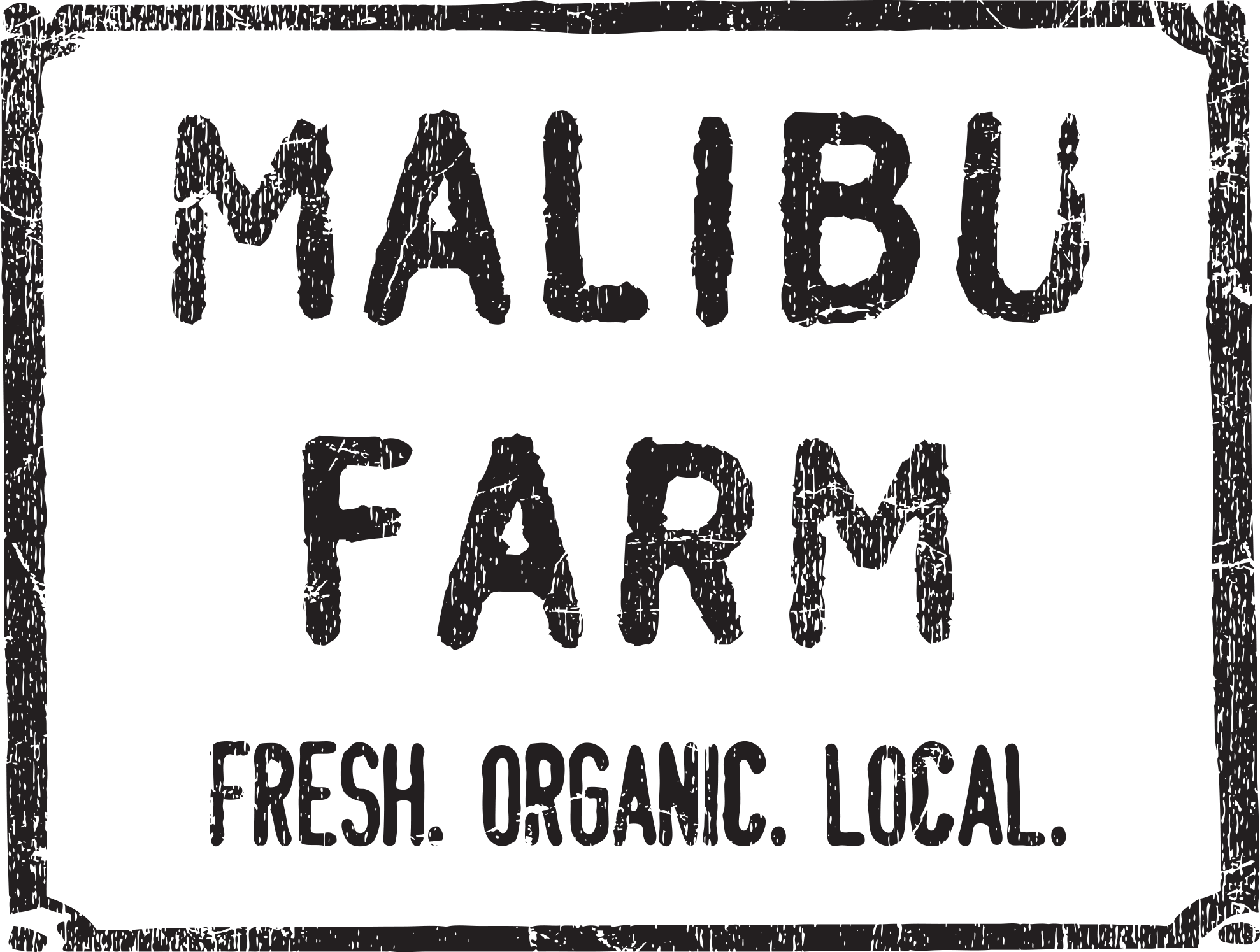 Directly Overlooking The Atlantic Ocean, Malibu Farm - Malibu Farm Miami Beach Logo (1978x1495), Png Download