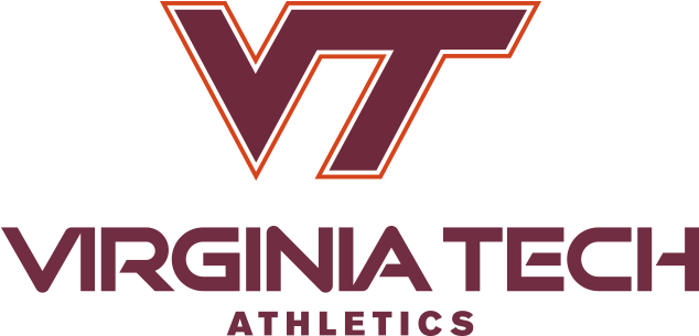 Image G, Ery Hokies Logo - Virginia Tech New Font (637x316), Png Download