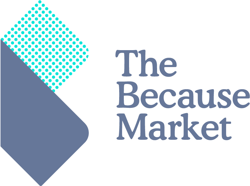 The Because Market Logo - Laissez Faire During Westward Expansion (1109x768), Png Download