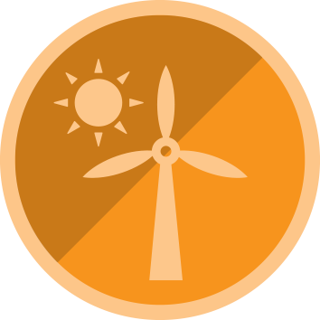 Climate Change Education - Circle (354x354), Png Download