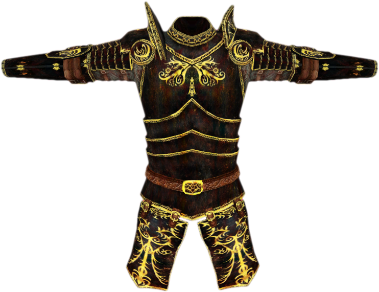 Ebony Cuirass - Oblivion (751x577), Png Download