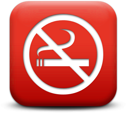Belaire Property Management - No Smoking Logo Black (412x412), Png Download