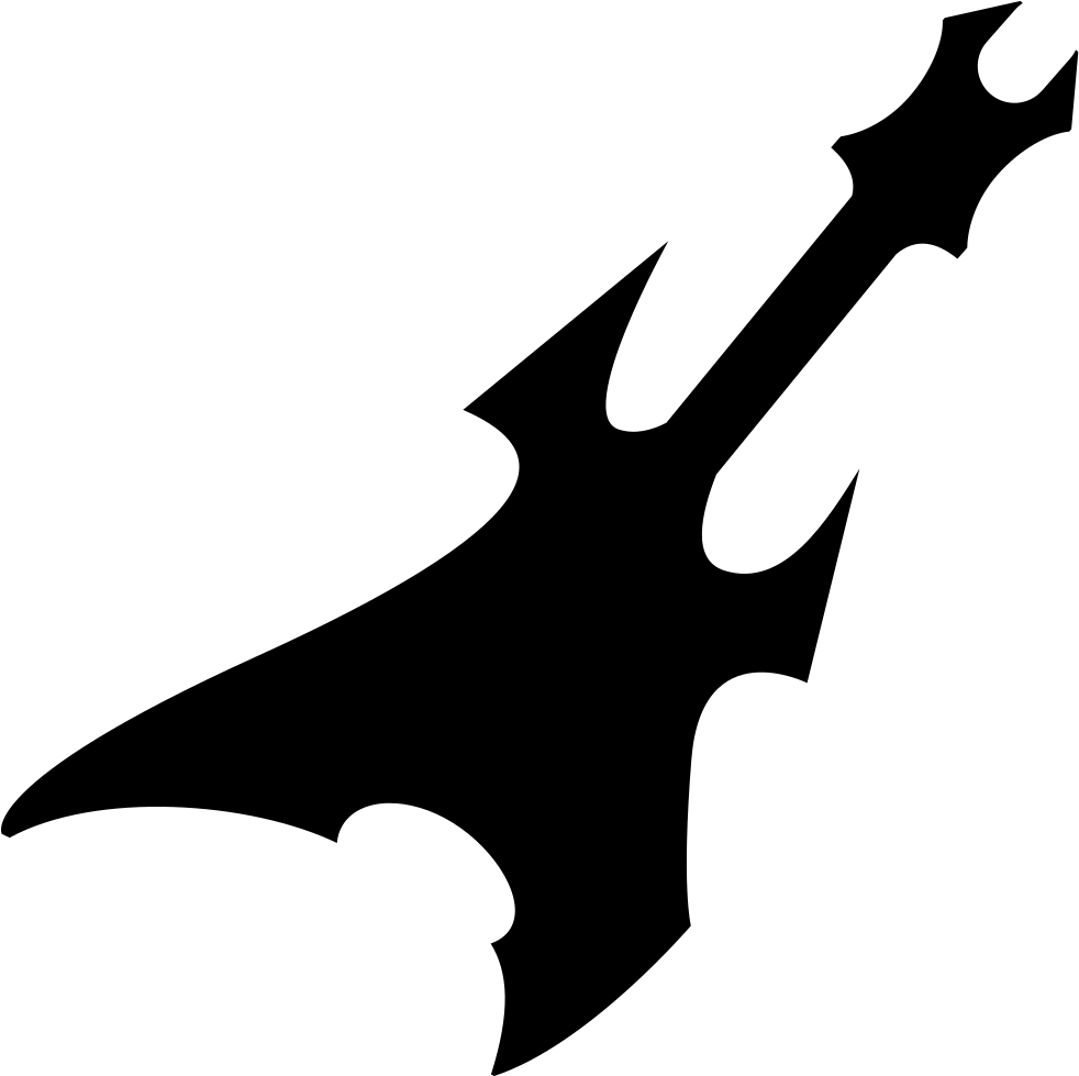 Electric Guitar For Rockstar Comments - Chitarra Rockstar (982x979), Png Download