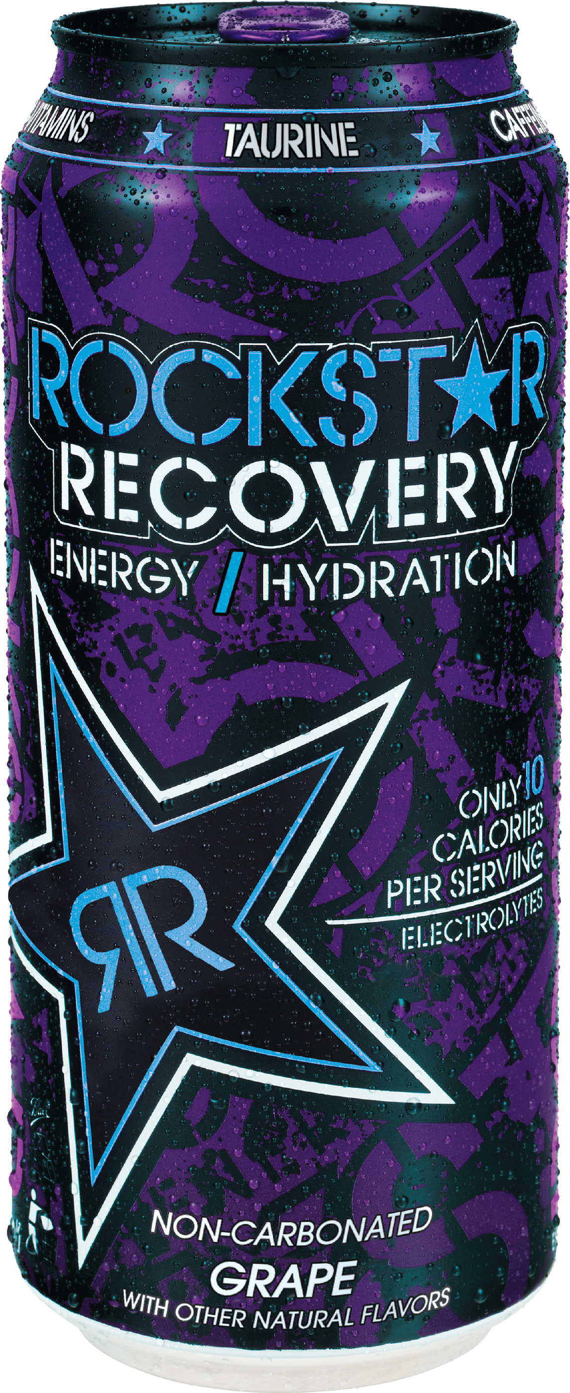 Rockstar Recovery Grape - Rockstar Recovery Energy Drink, Grape - Single, 16 (1145x2795), Png Download